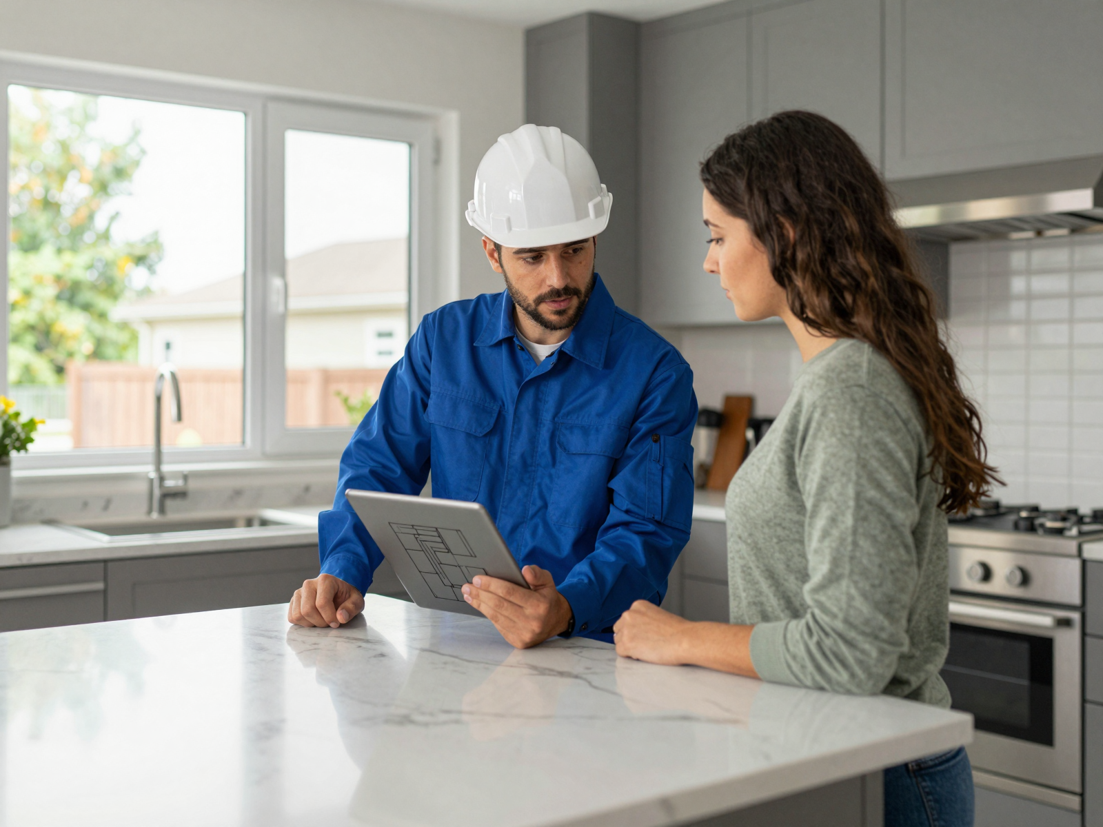 Electrical panel in home showing professional installation